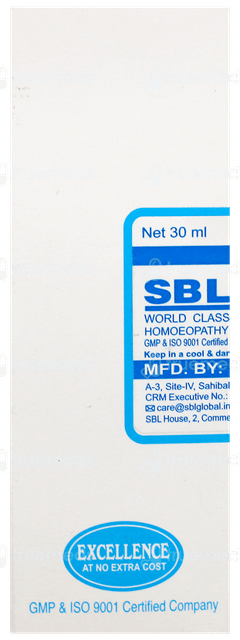 Sbl Cascara Sagrada Q Mother Tincture 30Ml